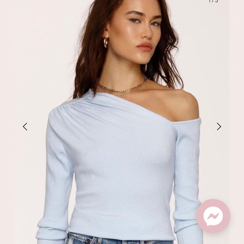 HEARTLOOM Esna Sweater in Sky - Picture 3 of 7